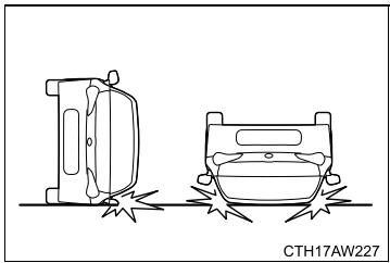 SUBARU BRZ  (2018) - Exemple des types d'accidents au cours desquels le coussin gonflable l'etaléral SRS est peu susceptible de se déployer - 1
