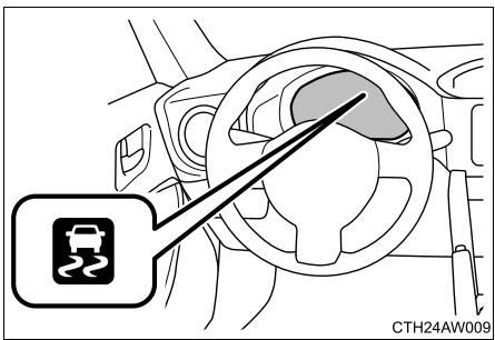 SUBARU BRZ  (2018) - Lorsque les systèmes TRAC/de contrôle de stabilité du vehicule (VSC) sont en action - 1