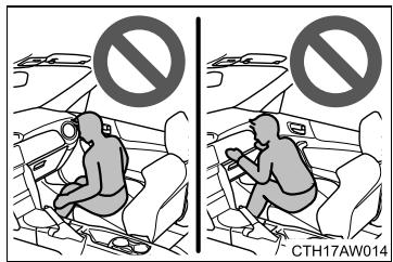 SUBARU BRZ  (2018) - Precautions avec les airbags SRS - 1