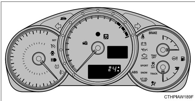 SUBARU BRZ  (2018) - Véhicules avec écran multifonctionnel monochrome - 1