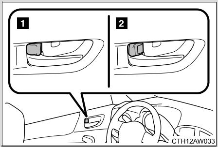 SUBARU BRZ  (2018) - Bouton de verrouillage - 1