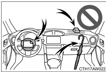 SUBARU BRZ  (2018) - Precautions avec les airbags SRS - 2