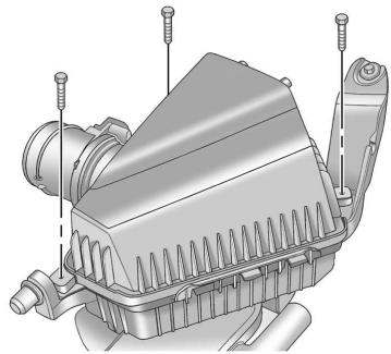 CADILLAC CTS CTSV (2012) - Comment inspector le filtré à air du moteur - 3