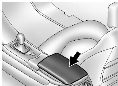 CADILLAC CTS CTSV (2012) - Rangement de la console centrale - 1