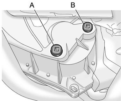 CADILLAC CTS CTSV (2012) - Vérification du niveau de lubricifant - 1