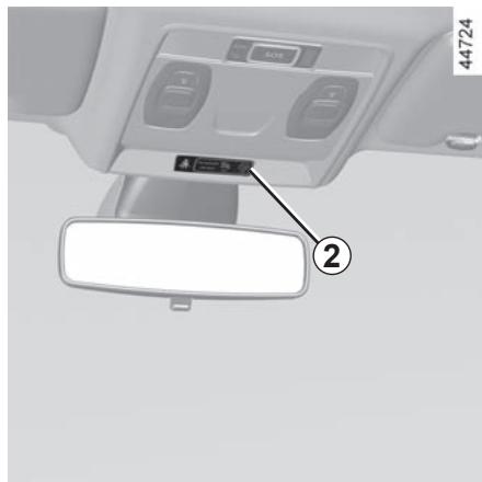 RENAULT Clio 5 (2019-2023) - Désactivation airbag passager avant - 1