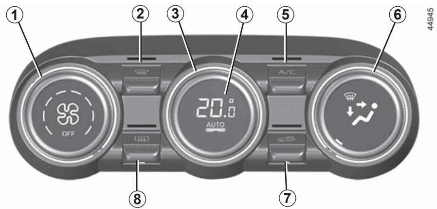 RENAULT Clio 5 (2019-2023) - AIR CONDITIONné AUTOMATIQUE (1/4) - 1