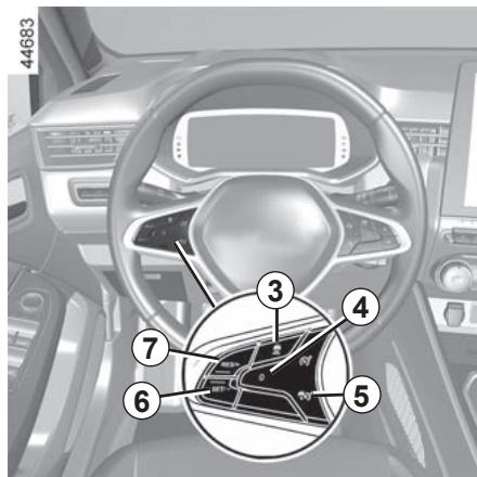 RENAULT Clio 5 (2019-2023) - Localisation du radar 2 - 1