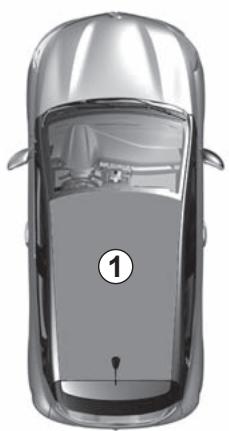 RENAULT Clio 5 (2019-2023) - DÉMARRAGE, ARRÊT DU MOTEUR : vehicule avec carte (1/3) - 1