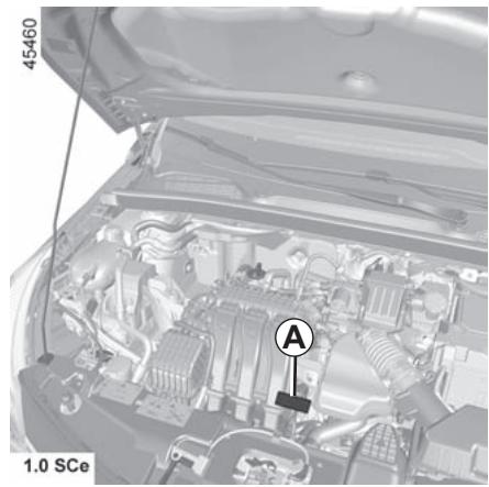 RENAULT Clio 5 (2019-2023) - PLAQUES D'IDENTIFICATION MOTEUR - 2