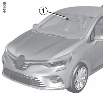 RENAULT Clio 5 (2019-2023) - DÉTÉCTION DE PANNEaux DE SIGNALISATION ROUTIÈRE (1/4) - 1
