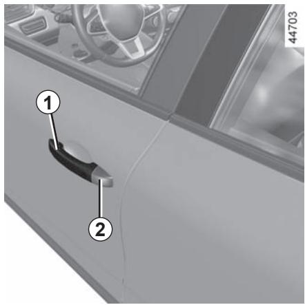 RENAULT Clio 5 (2019-2023) - CARTE « MAINS LIBRES » : utilisation (3/4) - 1