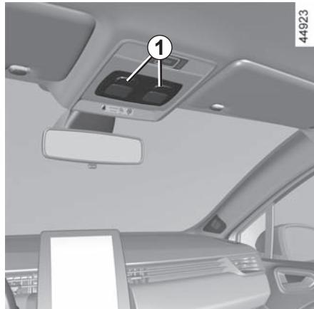 RENAULT Clio 5 (2019-2023) - ÉCLAIRAGE INTÉRIEUR : remplacement des lampes (1/2) - 2