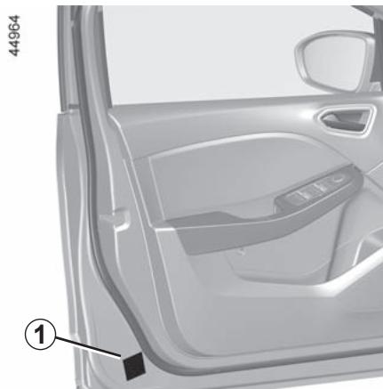 RENAULT Clio 5 (2019-2023) - AVERTISSEUR DE PERTE DE PRESSION DES PNEUMATIQUES (1/4) - 2