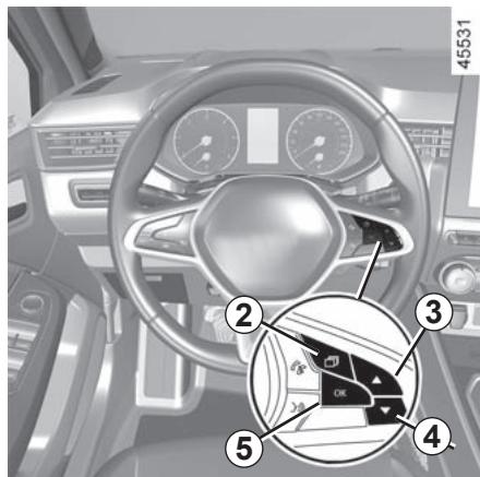 RENAULT Clio 5 (2019-2023) - HEURE ET TEMPERATURE EXTÉRIEURE (1/2) - 2