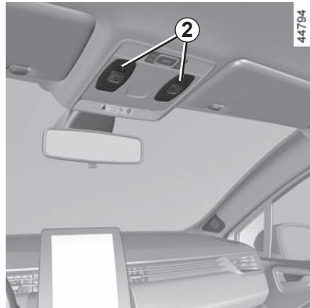 RENAULT Clio 5 (2019-2023) - ÉCLAIRAGE INTÉRIEUR : remplacement des lampes (1/2) - 3