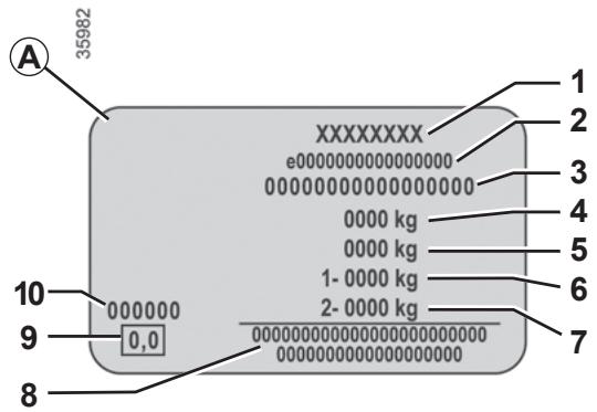 RENAULT Clio 5 (2019-2023) - PLAQUES D'IDENTIFICATION VEHICULE - 3