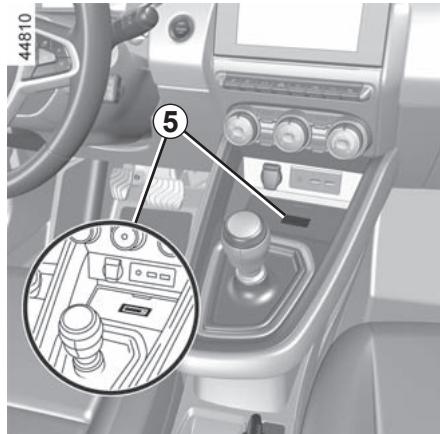 RENAULT Clio 5 (2019-2023) - Rangement pare-soileil 4 - 1