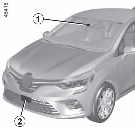 RENAULT Clio 5 (2019-2023) - FREINAGE ACTIF D'URGENCE (1/8) - 1