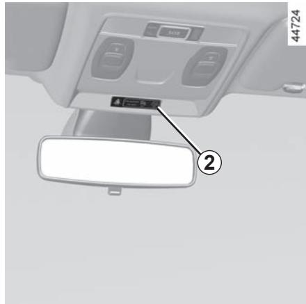 RENAULT Clio 5 (2019-2023) - Activation airbag passager avant - 1