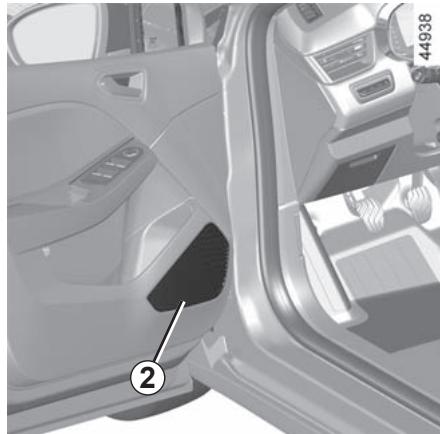 RENAULT Clio 5 (2019-2023) - Emplacement radio 1 - 1