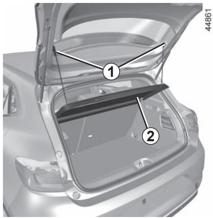 RENAULT Clio 5 (2019-2023) - TABLETTE ARRIÈRE - 1