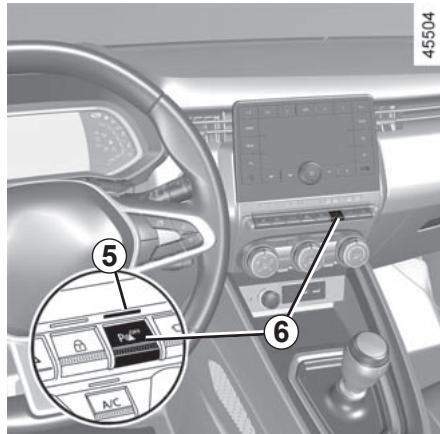 RENAULT Clio 5 (2019-2023) - Volume sonore de I'aide au parking - 1