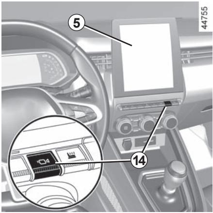 RENAULT Clio 5 (2019-2023) - Detection des obstacles - 1
