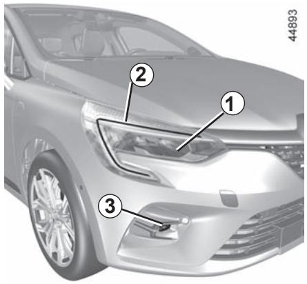 RENAULT Clio 5 (2019-2023) - PROJECTEURS AVANT : remplacement des lampes - 1