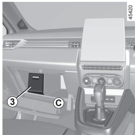 RENAULT Clio 5 (2019-2023) - Fusibles dans l'habitacle B - 1