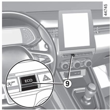 RENAULT Clio 5 (2019-2023) - Mise en service ou arrêt de l'air conditionné - 1