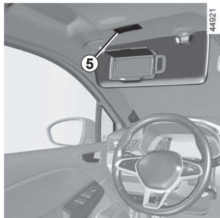RENAULT Clio 5 (2019-2023) - Eclaireur de boite a gants - 1