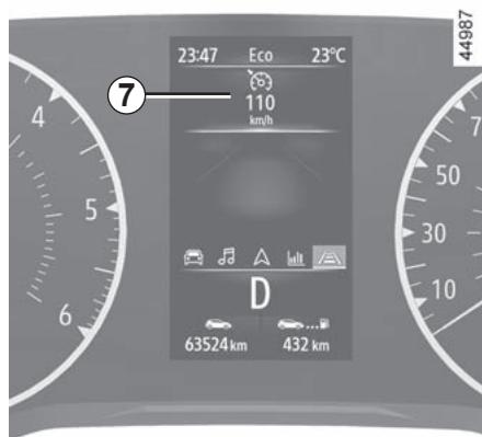 RENAULT Clio 5 (2019-2023) - Mise en régulation de vitesse - 1