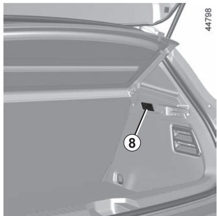 RENAULT Clio 5 (2019-2023) - Éclaireur de boîte à gants - 1