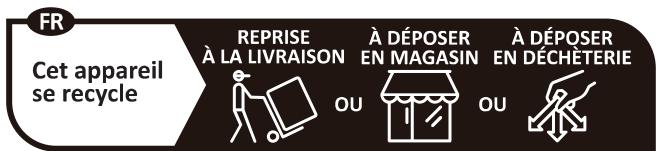 SAMSUNG RF24BB620ES9 - Instructions concerning la reglementation DEEE - 2