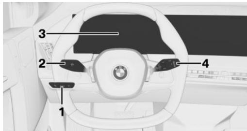 BMW iX (2025) - Autour du volant - 1