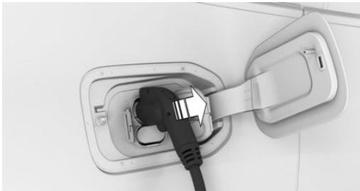 BMW iX (2025) - Débranchement du câble de recharge - 1