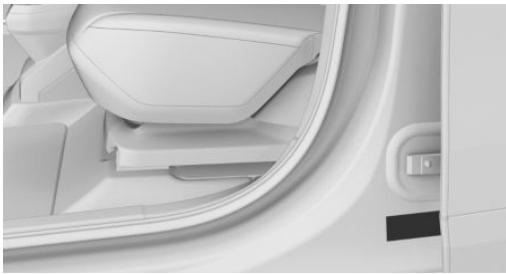 BMW iX (2025) - Plaque constructeur sur le côté gauche - 1