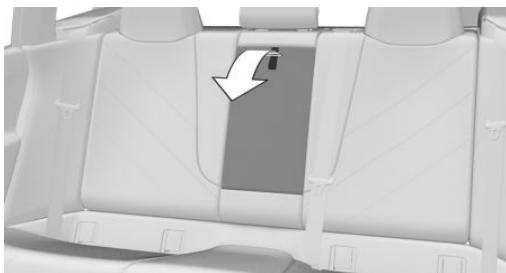 BMW iX (2025) - Ouverture du porte-boissons - 1