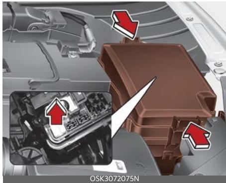 KIA Soul SK3-3 Phase 2 (2023) - Remplacement d'un fusible du panneau interieur - 2
