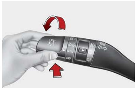 KIA Soul SK3-3 Phase 2 (2023) - Utilisation des phares antibrouil-lard avant (selon l'equipement) - 2