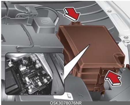 KIA Soul SK3-3 Phase 2 (2023) - Remplacement d'un fusible du compartment moteur - 1