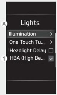 KIA Soul SK3-3 Phase 2 (2023) - Réglage de l'assistance aux yeux de route - 1