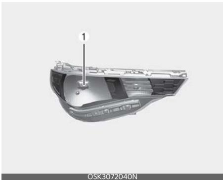 KIA Soul SK3-3 Phase 2 (2023) - Remplacement d'une ampoule de phare (feu de route/croisement) (Phare type A, B) - 1
