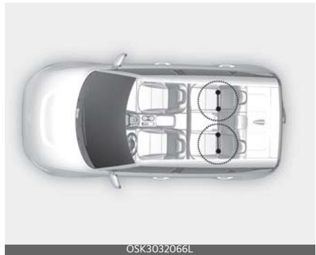 KIA Soul SK3-3 Phase 2 (2023) - Ancrages inférieurs et systèmes d'attaches pour enfants (LATCH) - 1