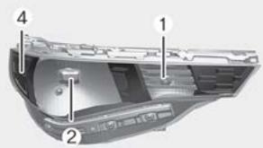 KIA Soul SK3-3 Phase 2 (2023) - Position d'ampoule de feu (avant) - 1