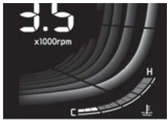 KIA Soul SK3-3 Phase 2 (2023) - Jauge de température du liquide de refroidissement moteur - 1