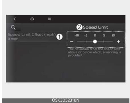 KIA Soul SK3-3 Phase 2 (2023) - Avertissement de limite de vitesse 6 Éteint - 2