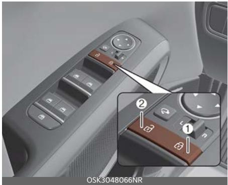 KIA Soul SK3-3 Phase 2 (2023) - Avec le commutateur de verrouillage centralisé des portières - 1
