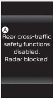 KIA Soul SK3-3 Phase 2 (2023) - Assistance à l'évitement de collision transversale arrêté désactivée - 1